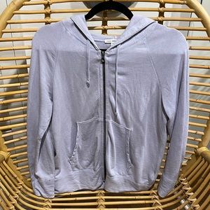 James perse size 2 zippered hoodie